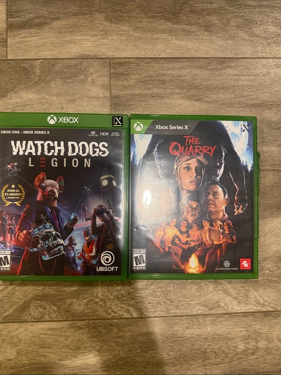 Xbox Other - Watch Dogs: Legion & The Quarry Xbox One/Xbox Series X Game - Black, Green